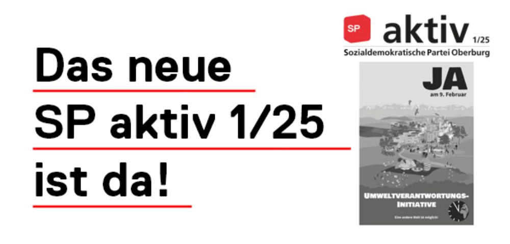 Das neue SP aktiv 1/25 ist da!