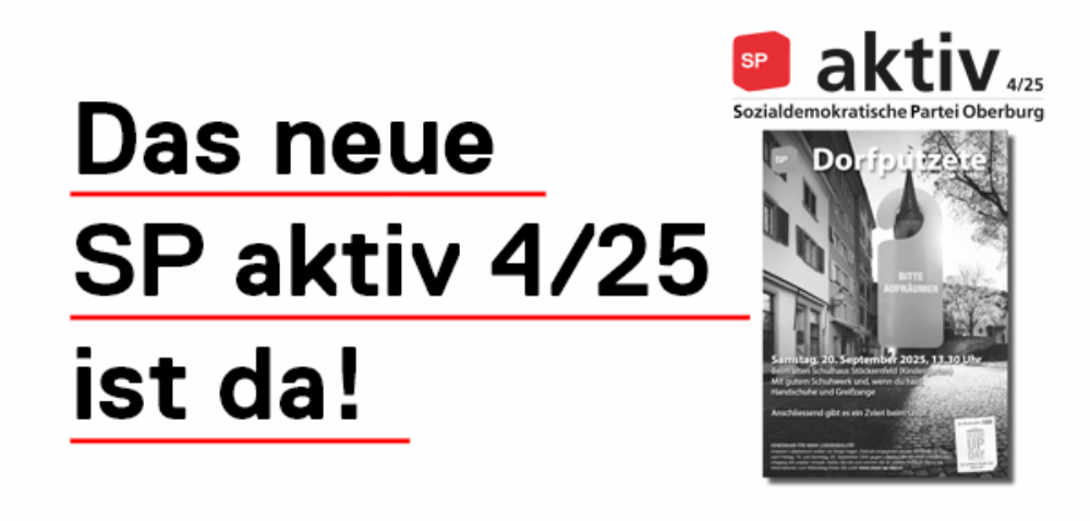 Das neue SP aktiv 4/25 ist da!