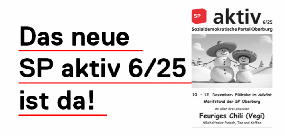 Das neue SP aktiv 6/25 ist da!